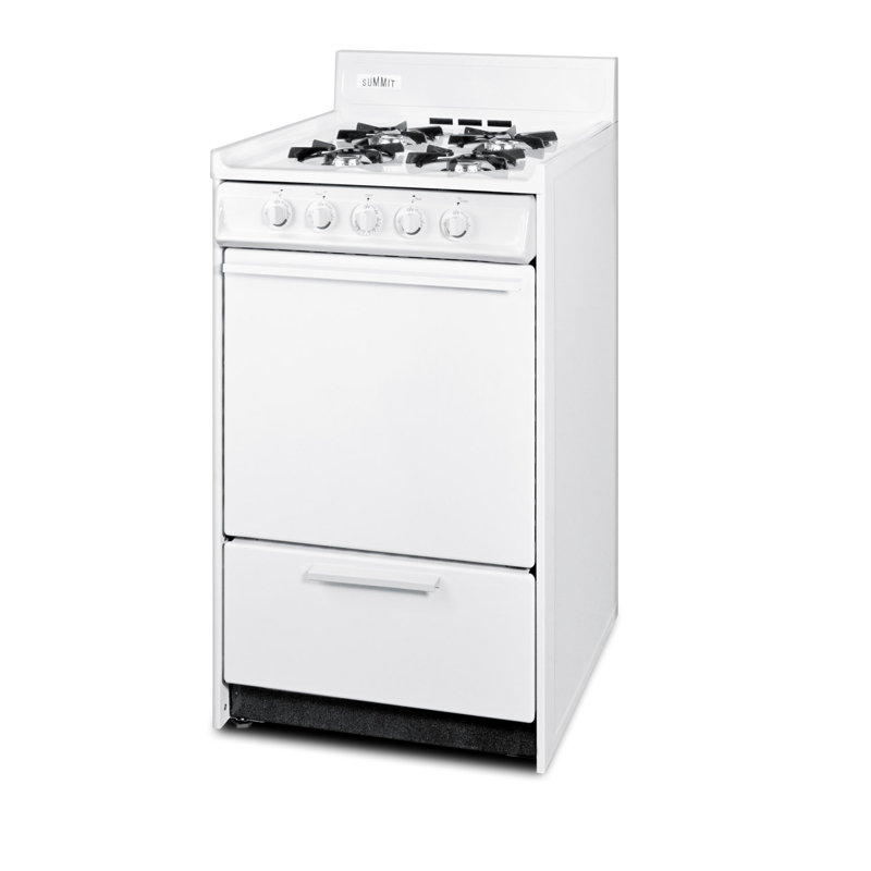 Summit Appliance 20 " 2.46 Gas and Liquid Propane Range with Grate Cooktop