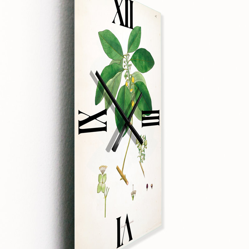 Horloge murale Botanicals V, Grand