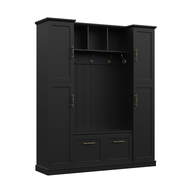 Arbre d'entrée Farmhouse Elegant, Black