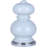 Devyansh 1 Light Table Lamp With Light Blue Finish And White Shade