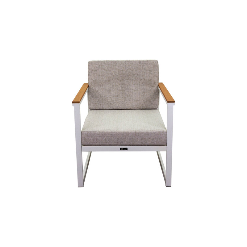 Chaise de patio avec coussins Catalina