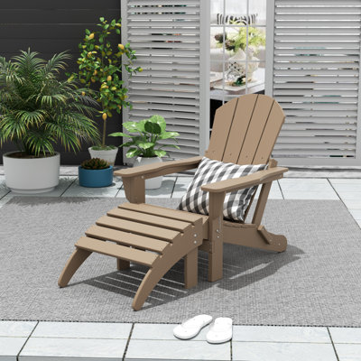 Laguna Foldable Outdoor Adirondack Chair