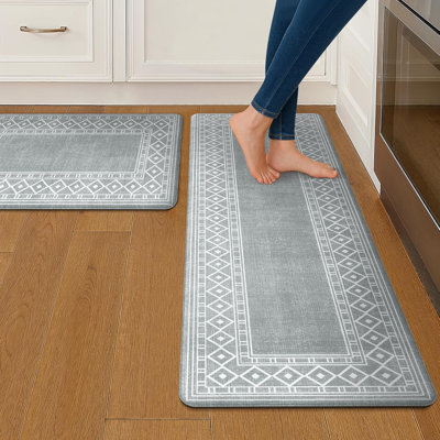 Tapis de cuisine imperméable anti-fatigue anti-dérapant