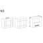 4 Door Laminate Wardrobe