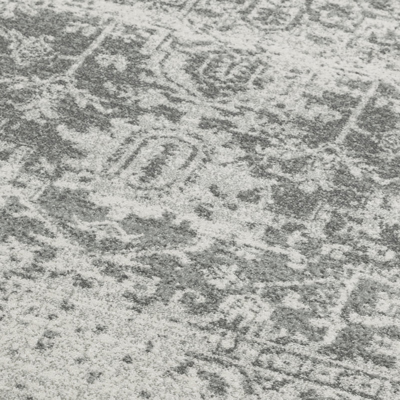 Adoncia Tufted Grey Area Rug, Rectangle 120 x 170cm