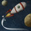 Giovanna Spaceship Adventure - Painting on Canvas-53000488