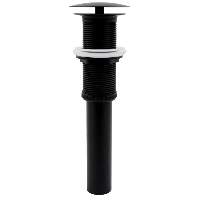 Novatto 17'' Stone Specialty Bathroom Sink, Matte Black