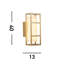 Ayja LED Wallchiere-344286322