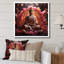 Art bouddhiste indien rose et doré-827751481-827751480