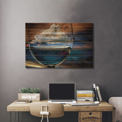 Nuage dans un verre