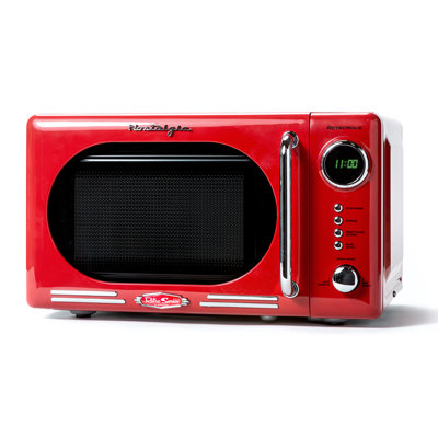 Nostalgia 0.7 Cubic Feet Countertop Microwave