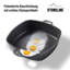 Stoneline Non-Stick Aluminum Saute Pan with Lid-30749923-30749918