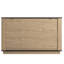 Armoire de rangement multifonctionnelle à six tiroirs avec présentoir de table et glissières lisses, 47,2 x 15,7 x 29,6 po, conception de coin arrondi en métal