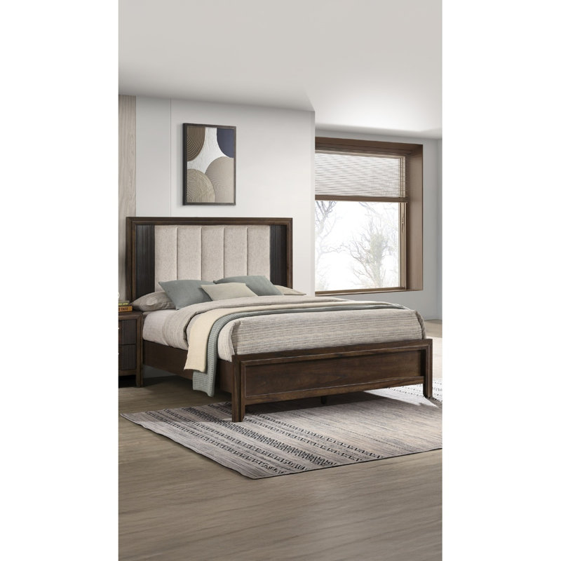 Tête de lit tapissier 1pc, Queen