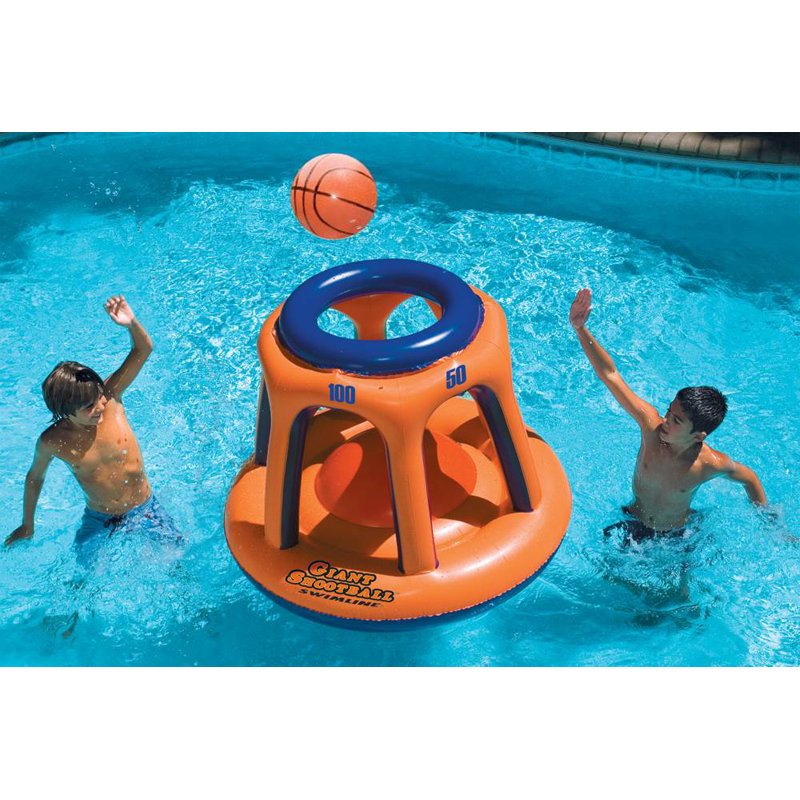 Jouet de piscine gonflable basketball Hoop