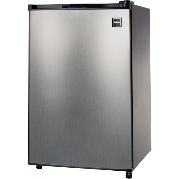 Magic Chef MCBR350S2 3.5 cu. ft. Mini Refrigerator, Stainless Look 