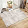 Asher Modern Abstract Machine Washable Area Rug With Non-Slip Backing