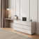 Recruls Home Office 97.6’‘ Extendable Dresser Desk with Storage Drawers, Rectangular/L-shaped Desk
