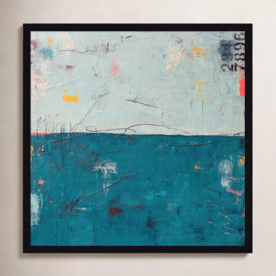 Blue Bay Hideaway Print by Erin Ashley