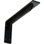 2"W x 14"D x 5 1/4"H Embrey Steel Bracket, Powder Coated Black