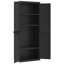 Plastic Single Storage Cabinet ( 165cm H x 65cm W x 37cm D)-1528196700