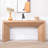 62" Modern Rustic Console Table – Solid-Look Engineered Wood Entryway Table
