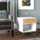 Bedside table with open locker