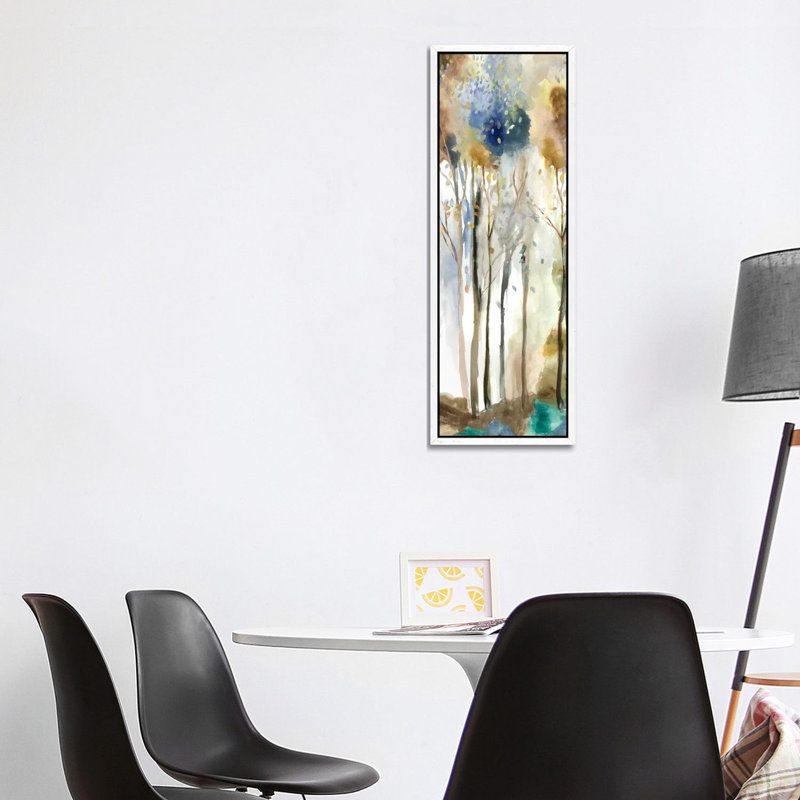 Standing Tall III by Allison Pearce - Painting on Canvas, White Framed Canvas, 121.92 cm H x 40.64 cm W