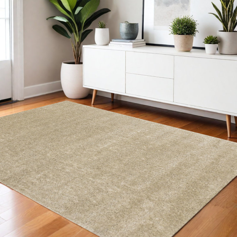 4' X 6' Beige Area Rug