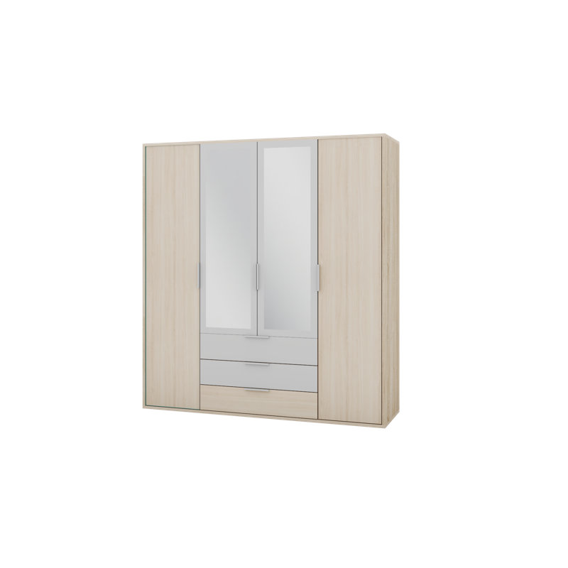 Romahn 4 Door Wardrobe