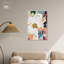 «Tacit Floral Canvas Boho Colorful Wall Art» par Art Remedy-104626937-104626943