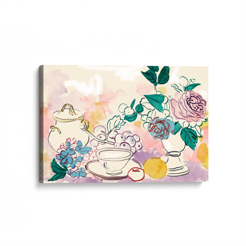 «Bouquet of Hues I» par Melissa Wang, reproduction d'art sur toile, H 18 po x l 24 po