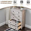 Commode en bois Farmhouse - 5 tiroirs, rangement polyvalent-1949846590