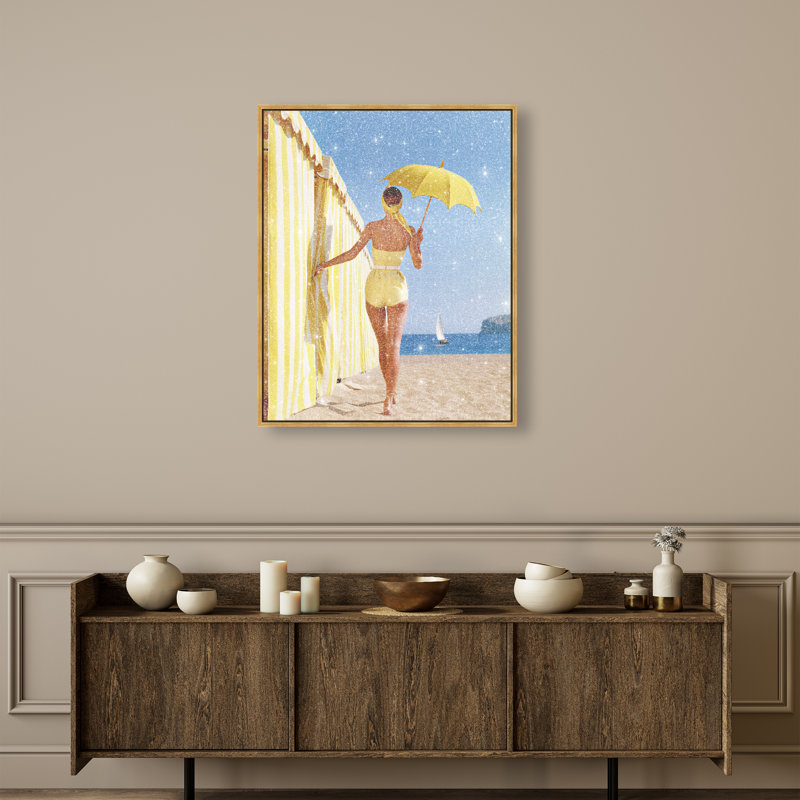 Vogue Cabana II Print by Oliver Gal, 36"H x 45"W, Gallery Wrapped