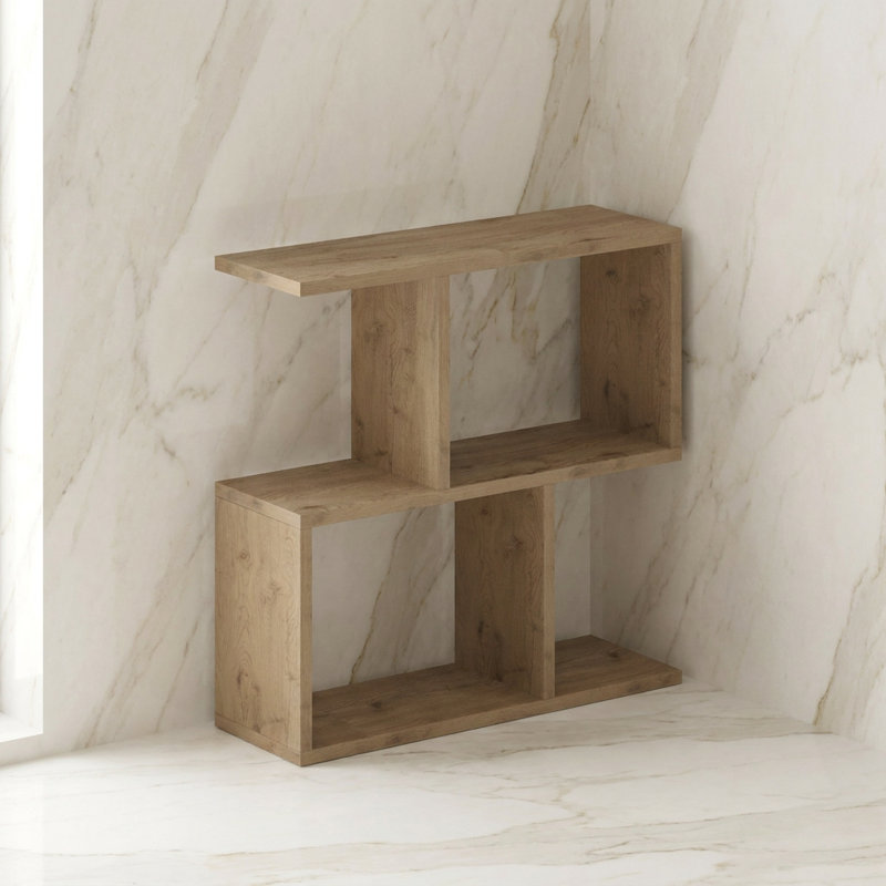 Table basse géométrique l 23,6 po x H 23,6 po x P 7,9 po