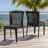 Wanita All Weather Wicker Stackable Dining Side Chairs-315856318