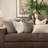 Throw Pillow Covers 20x20 Inch Soft Decorative Chenille Pillow Covers Cushion Covers Pack of 4-122566108-119686971
