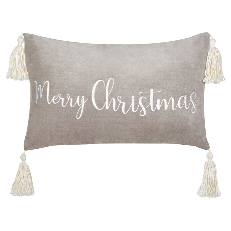 LITHOPS Rectangular Lumbar Cushion, Grey