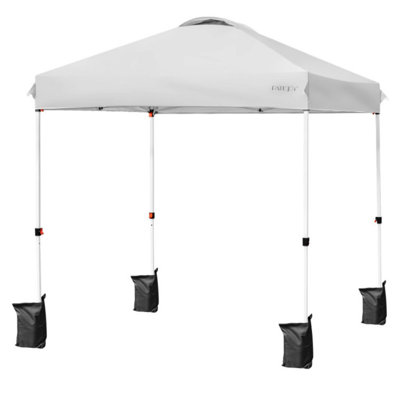 6.6 X 6.6 Feet Outdoor Pop-Up Canopy Tent With Roller Bag
