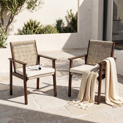 Chaise de salle à manger d'extérieur