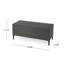 Banc de rangement en rotin pour l'extérieur-121489373