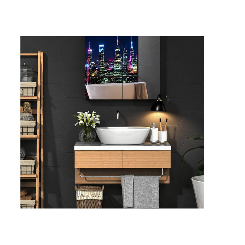 Bathroom Mirrored Cabinet