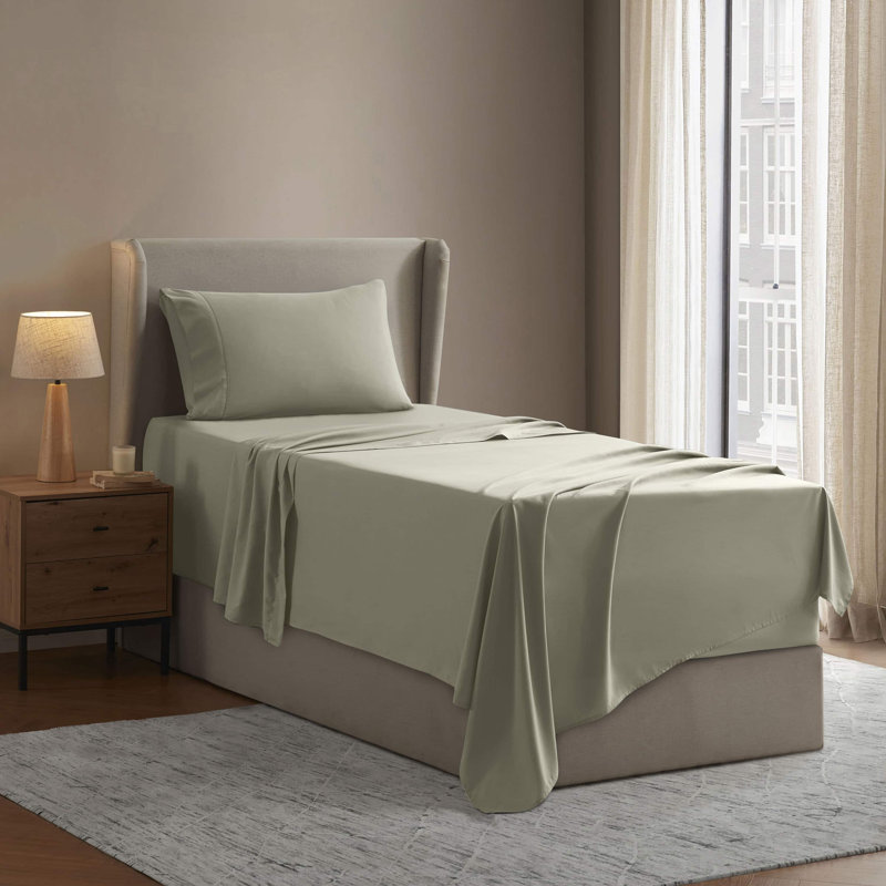 Ensemble de draps Luxury Collection Classic, Simple TG, Agave clair