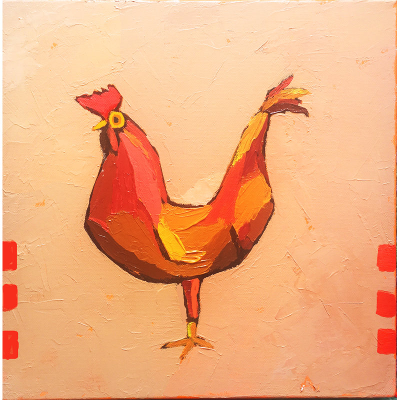 Strutter Print by Phyllis Adams