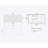 36" Striped Wall Mounted Floating Bathroom Vanity with Ceramic Sink