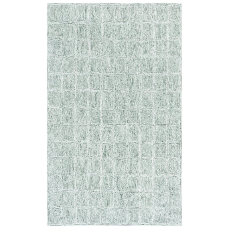 Genre Hand Woven Wool;Cotton Solid Color Rug, Runner 2'3" x 8'