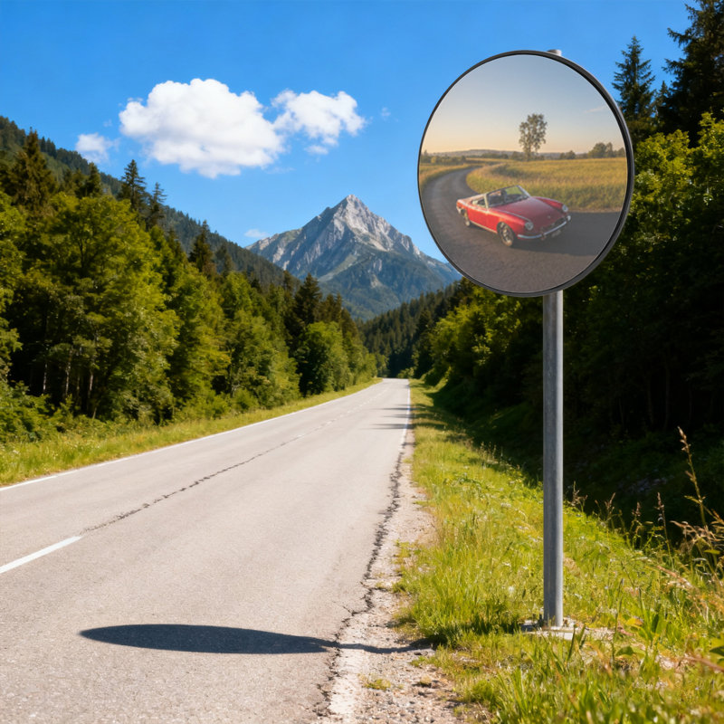11.81in Wide-Angle Convex Mirror