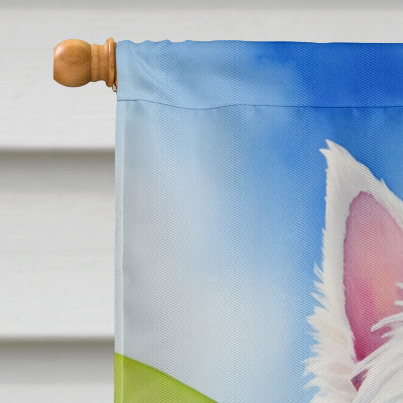 Easter Egg Hunt Double Sided 40'' H x 28'' W Polyester Easter House Flag