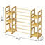 Organisateur de rangement pour jouets avec 6 tablettes et 12 bacs, bibliothèque pour enfants, étagère à jouets-115282353