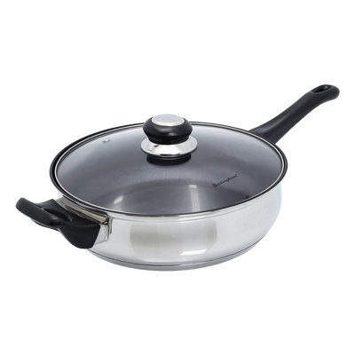 Buckingham Stainless Steel Sauté Pan ILag Ultimate Non-Stick 24 cm 